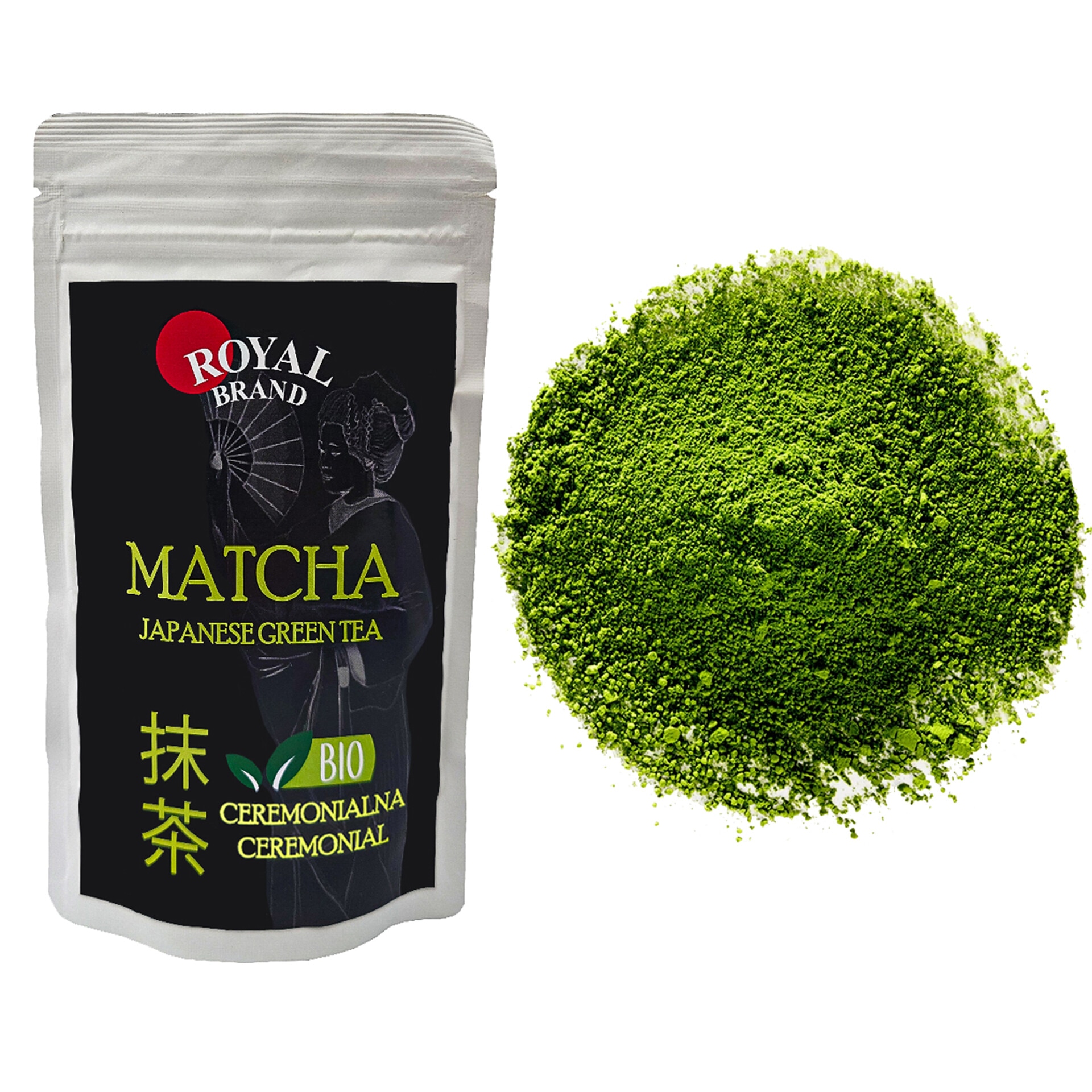 まっちゃ Pudră de ceai verde (Matcha) INAKA 227g
