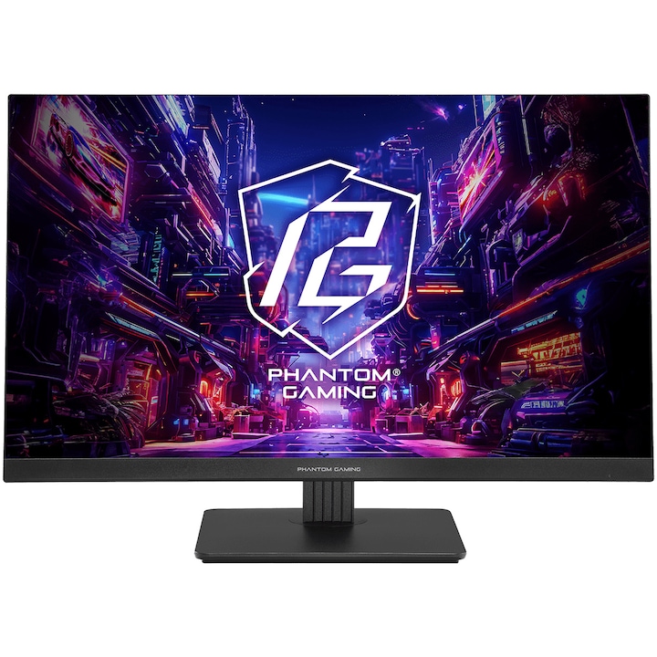 ASRock PG27FFT1B gamer monitor 27", Full HD, IPS, 180 Hz, 1 ms, villogásmentes, fekete