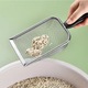 Lopatica Litiera Pisici LUXEMATE®, Otel Inoxidabil + PP, Durabila, Maner Confortabil, 27x10 cm., 114, 5 g, Argintiu/Negru