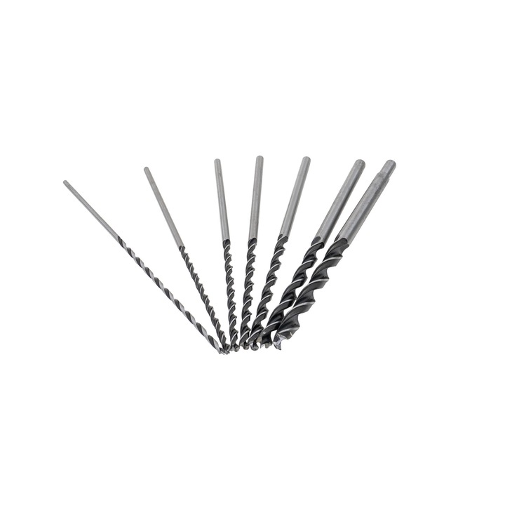 7 db spirál készlet fához, 4-5-6-7-8-10-12mm Z-Tools / ZLN 6019