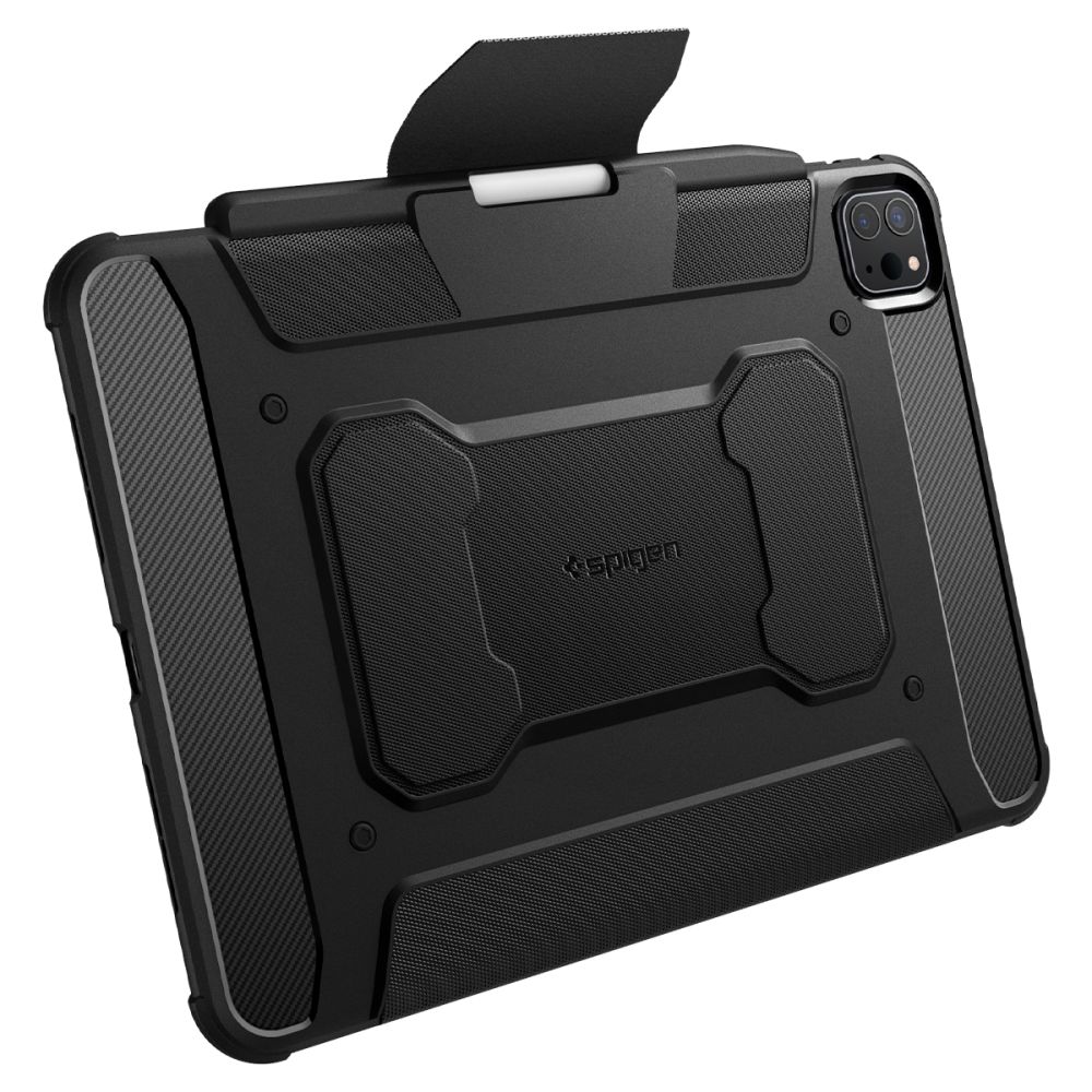 Husa Spigen Rugged Armor Pro compatibila cu iPad Pro 11 inch 2024 Black
