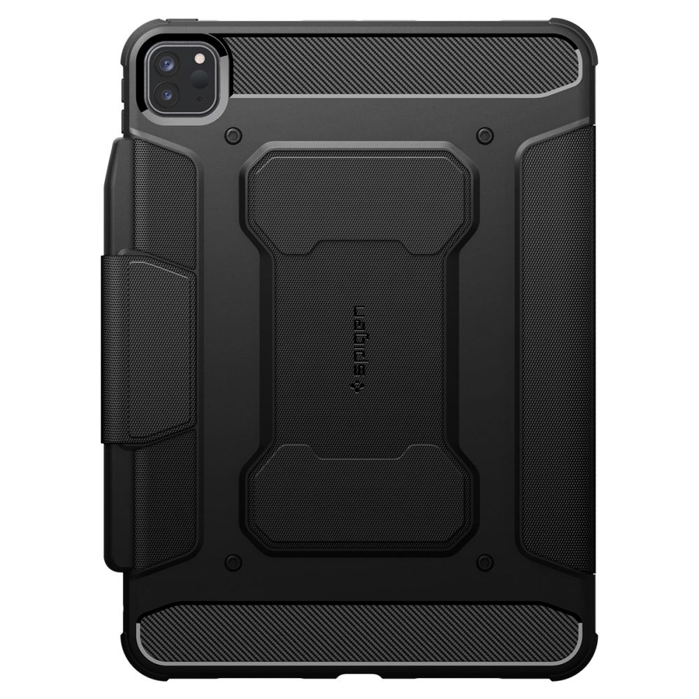 Husa Spigen Rugged Armor Pro compatibila cu iPad Pro 11 inch 2024 Black