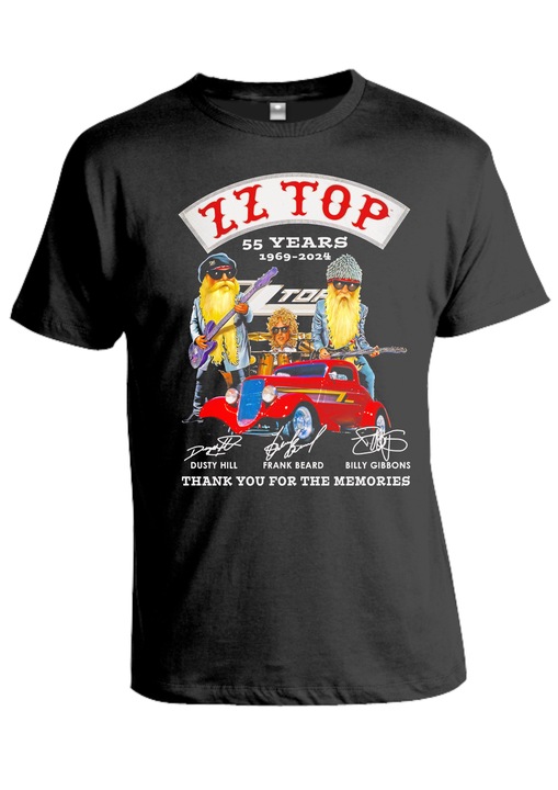 ZZ Top 55 éves póló MB2706