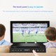 DVD player HD WEPZSXO, Full HD, touch, negru, 28x15x15cm