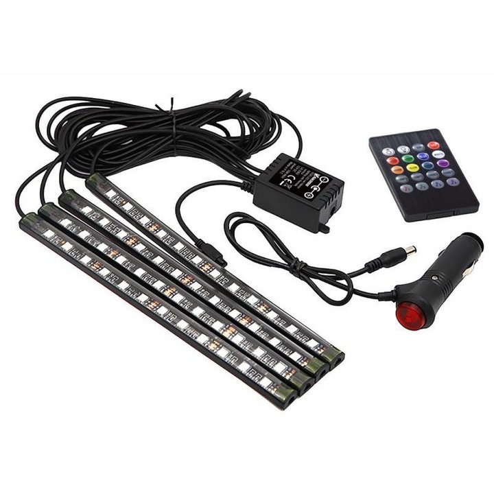 Vakoss LA-D302 RGB LED лента за осветяване на интериора на автомобила