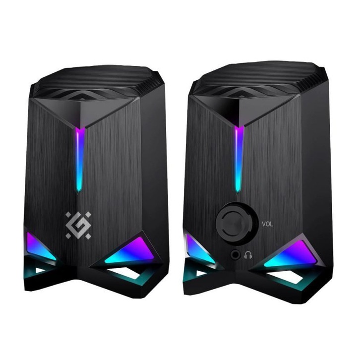 Defender GRAVITY 2.0 6W компютърни високоговорители с RGB LED осветление