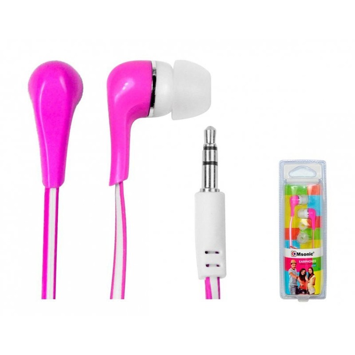 Casti Msonic MH132EP, roz