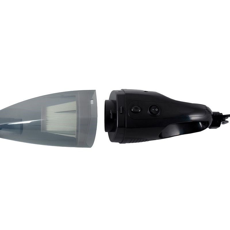 Aspirator vertical, Eldom, 2 in 1, fara fir, 500W, negru, 250x1130x215mm, negru