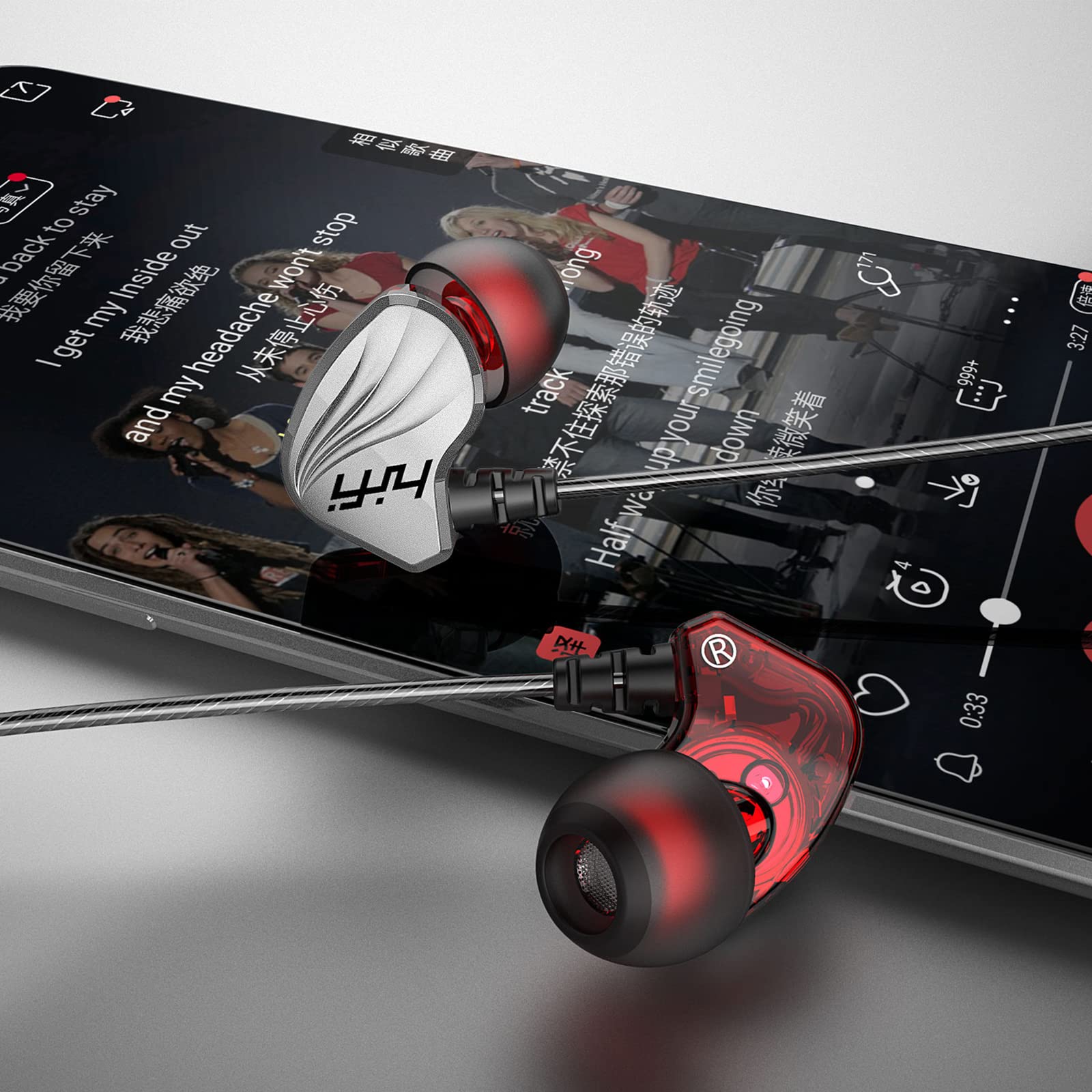 Casti cu fir, JENUOS®, HIFI, USB C, Stereo, Pentru Samsung Galaxy S23 Ultra S22 A53/54/OnePlus 11, VIVO, Huawei, Alb