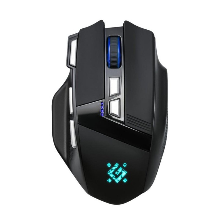 Mouse wireless, Defender, KNIGHT GM-885, 3200dpi, negru, 7 butoane