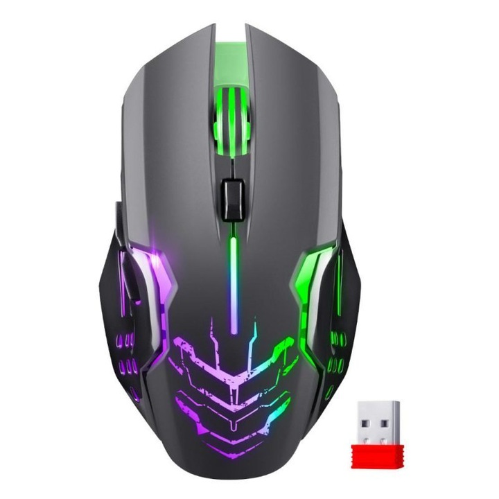 Mouse wireless, Defender, KATANA GM-511, 3200dpi, negru, 7 butoane, negru