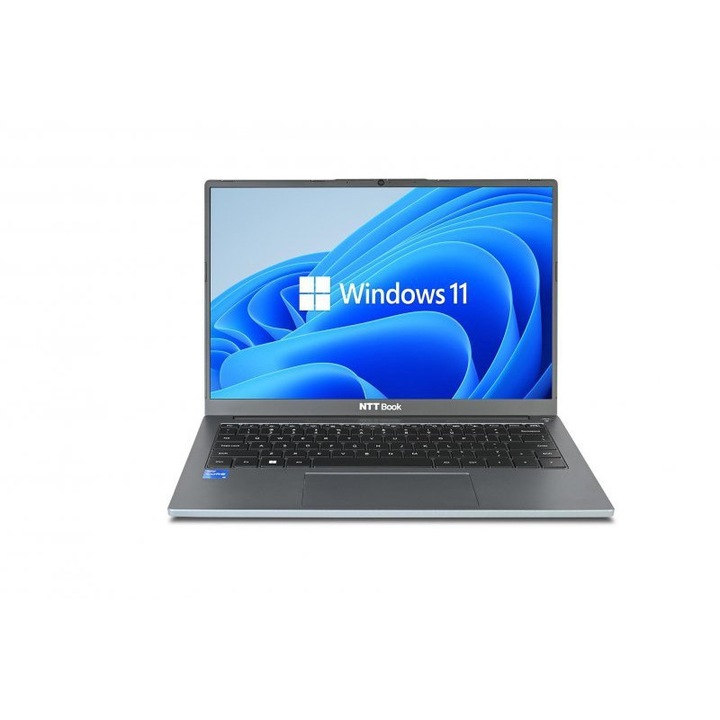 Лаптоп NTT Book B14IP, 14", процесор i5-1235U, 16GB RAM, 1TB SSD, Windows 11, Wi-Fi, тегло 1,4 кг
