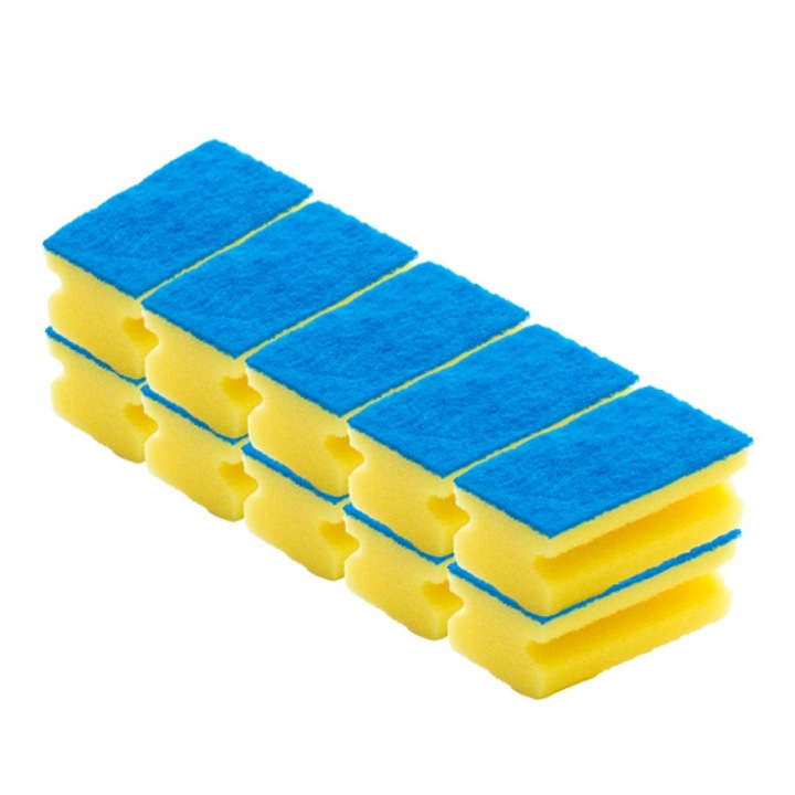 Set 10 bureti vase profesionali cu canelura, Jumbo