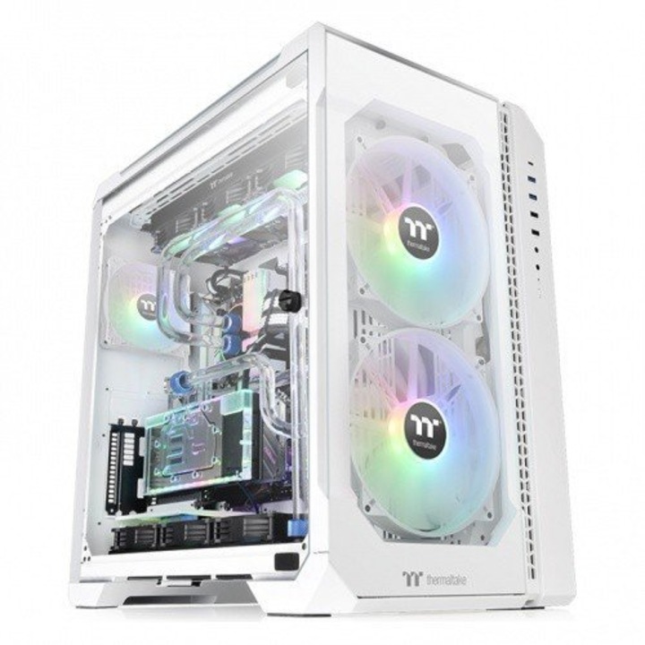 Кутия Thermaltake - View 51 ARGB, закалено стъкло - сняг