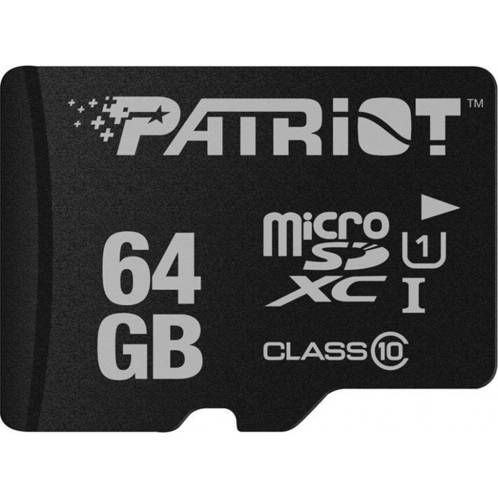 Карта памет Patriot MicroSDXC, 64GB