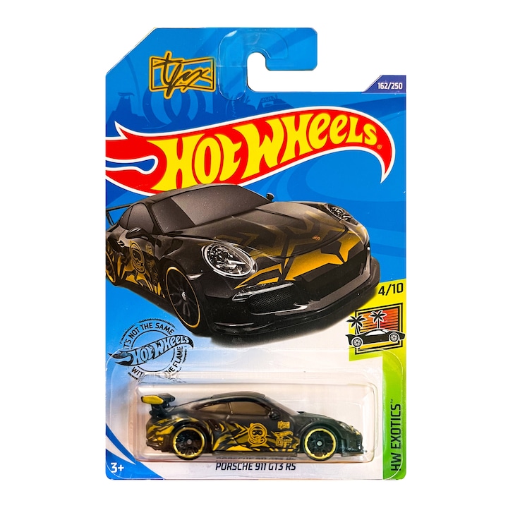 ΠΠΎΠ»Π° Hot Wheels, Porsche 911 GT3 RS Tanner Fox, 1:64, Π§Π΅ΡΠ΅Π½