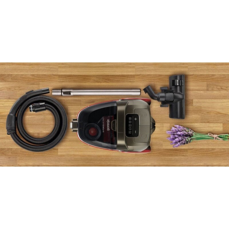 Aspirator fara sac Gorenje VCEA03GAPRACY, capacitate 3,3l, 3 duze, 279x433x268mm, culoare: multicolor