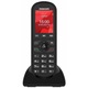 Telefon fara fir, Maxcom, MM 39D, 1000 mAh, 176 x 220 pixeli, 4G, Negru