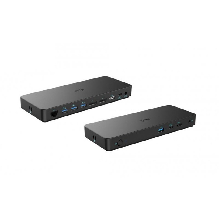 Докинг станция i-Tec, Triple Display Gen 2 Pro, USB-C, 4K, Power Delivery 100W, черна