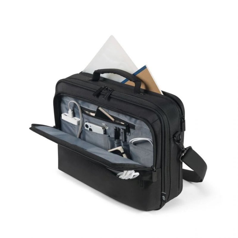 Geanta laptop DICOTA Multi Eco CORE, 13-14.1", material reciclat, wodoodporny, 360x40x265mm