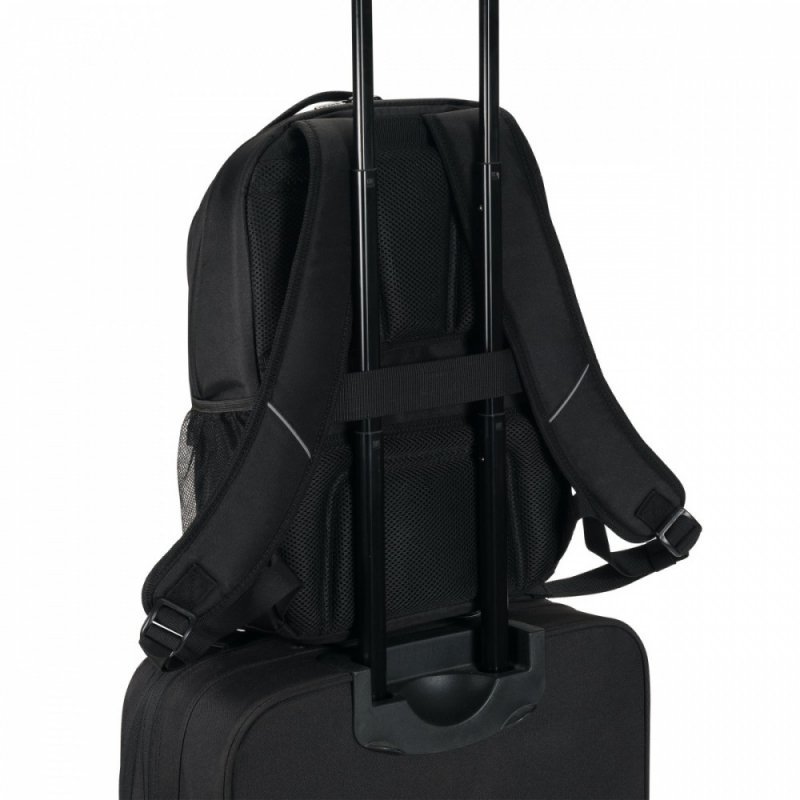 Rucsac laptop DICOTA Eco CORE, 13-14.1", eco-friendly, compartimentat, negru, 250x370x30mm