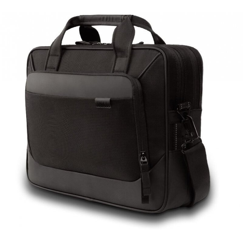 Geanta laptop, Dell EcoLoop Pro Classic, rezistenta la apa, material reciclat, 365x270x100mm, negru