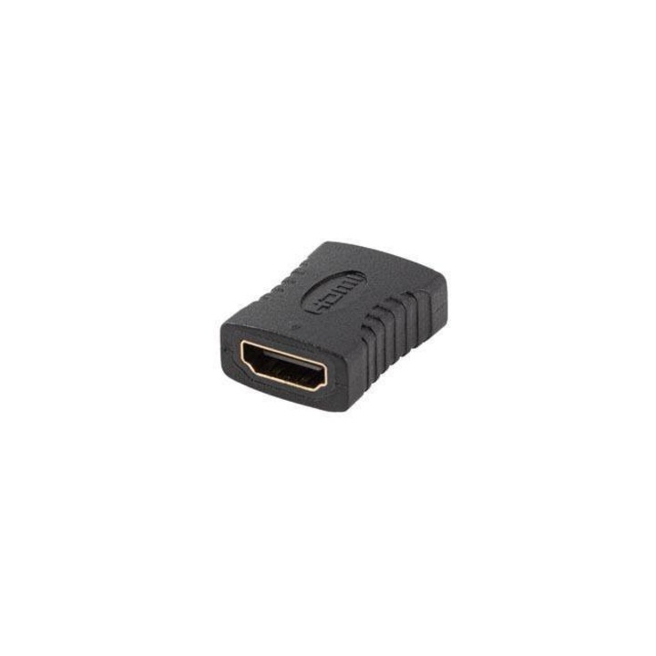Lanberg HDMI adapter, 4K, fekete