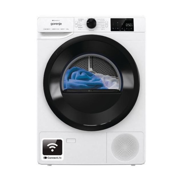 Uscator rufe Gorenje DPNE92GNLWIFI, AutoDrain, Wi-Fi, Alb