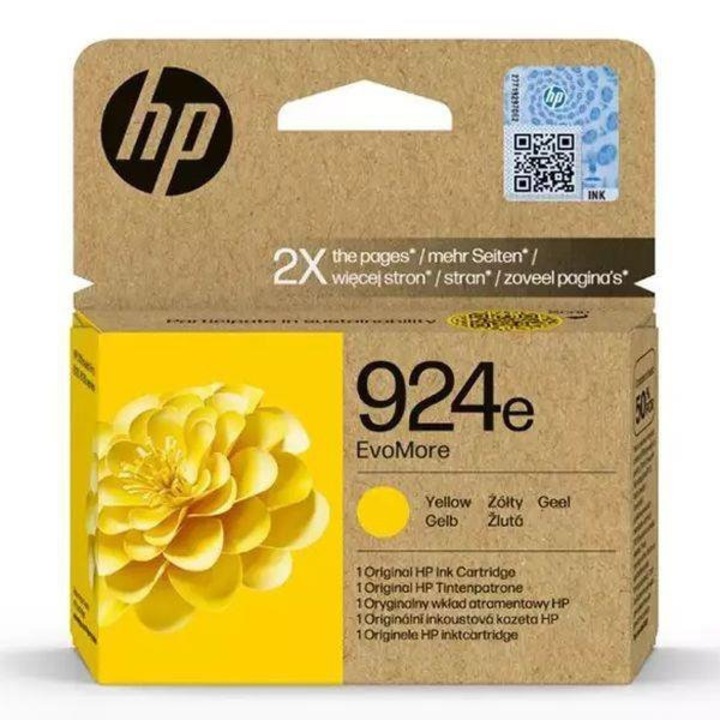 HP 924e EvoMore Yellow 1 db Sárga, Eredeti, Tintapatron