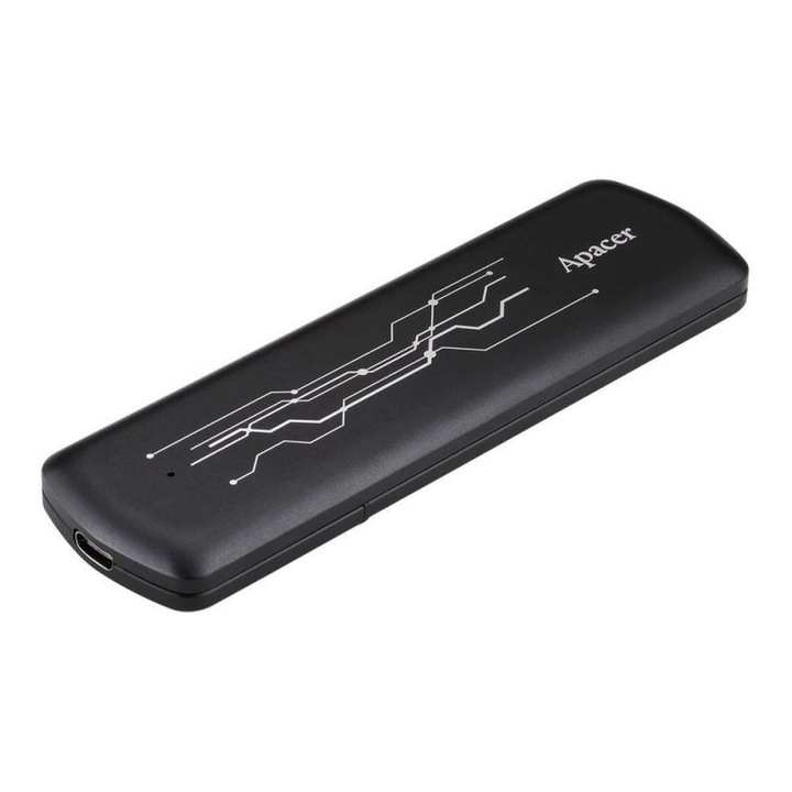 Външен SSD Apacer AS722, 1TB, USB 3.2 Gen. 2 Type-C, 3D NAND