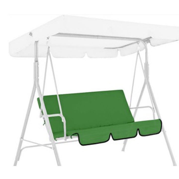 Husa pentru leagan de gradina, AMRNUGL, tafta, 150 x 50 x 10 cm, impermeabil, verde