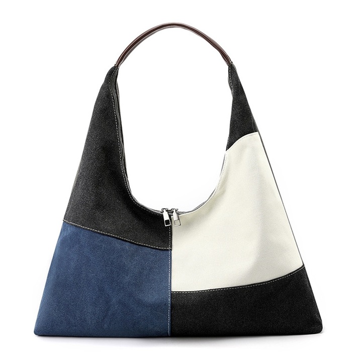 Vászon táska, többszínű, 45x10x27cm