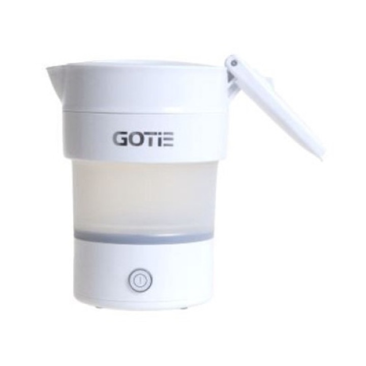 Туристическа кана Gotie GCT-600, 0,6 л, 600 W, сгъваем, със свалящ се кабел, 7,5x14,5 см