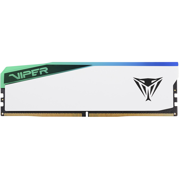 Patriot 16GB / 6000 Viper Elite 5 RGB DDR5 RAM (PVER516G60C42W)