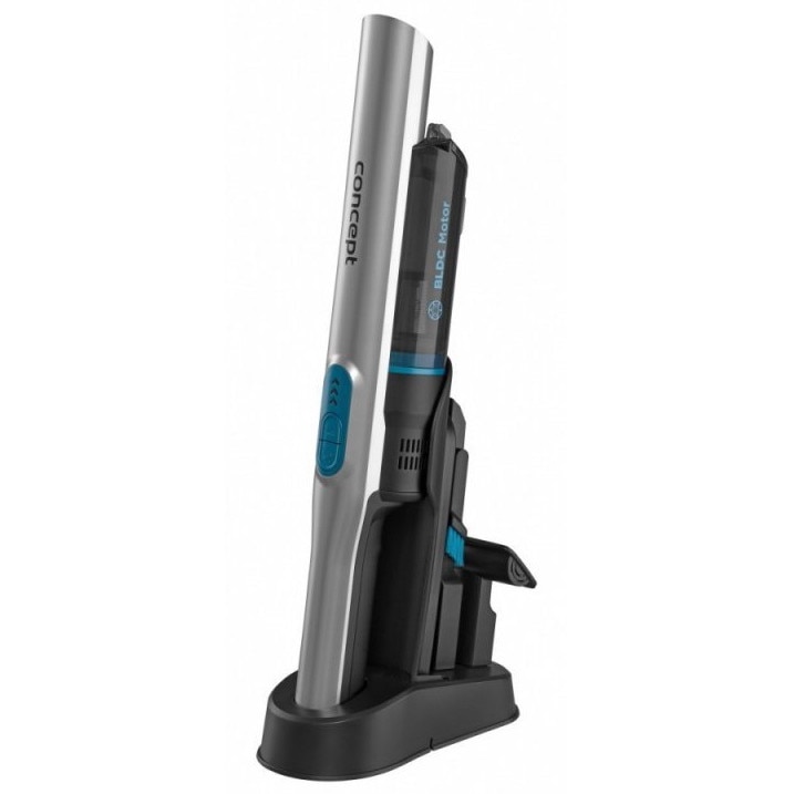 Aspirator manual Concept VP4430 Direct Animal, motor BLDC, filtru HEPA H13, multicolor, set cu accesorii