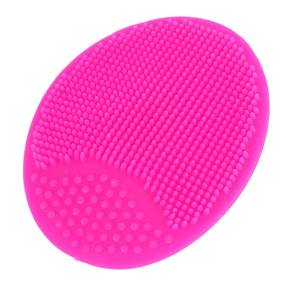 Perie de curatare faciala Tovbmup, silicon, masaj, Dark Rose Red