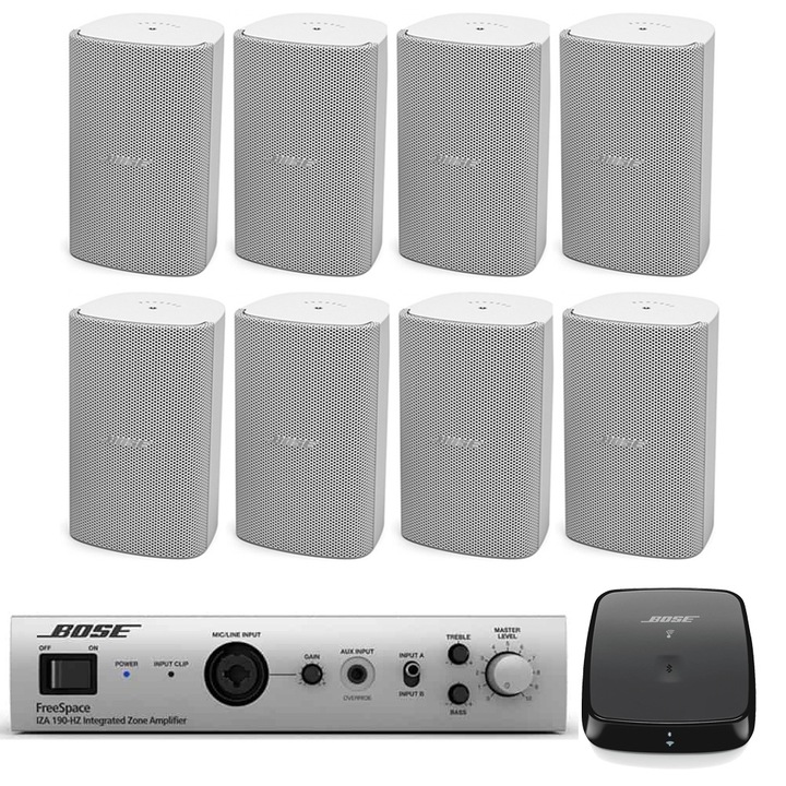 Аудио система Bose, 8x Freespace FS2SE, 1x IZA190HZ, WI-FI, Bluetooth
