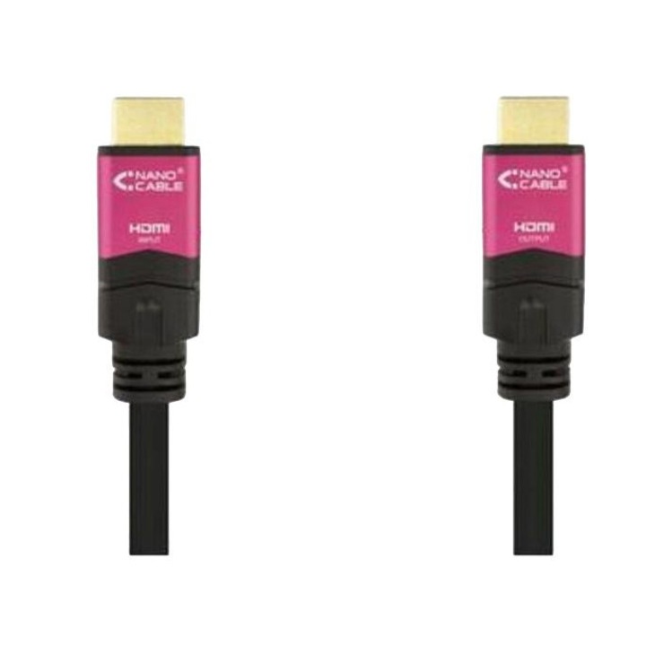 Cablu HDMI 3D, NANOCABLE, 10.15.3715, ARC, HDR, 4K Ultra HD, 60Hz, 18Gbps, negru