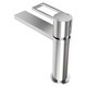 Baterie De Lavoar, Granitan, Arma, Joasa, Din Alama, Inaltime 178 mm, Raza De Actiune A Duzei 141 mm, Orificiu De Montaj 35 mm, Set Robinet/2 Furtunuri Flexibile/Sistem De Fixare, Crom