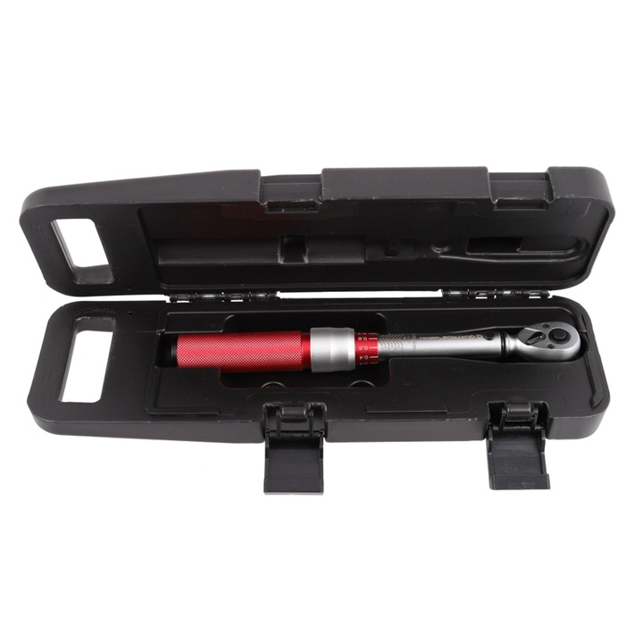 Cheie dinamometrica cu certificat etalonare, QUATROS, 1/4", 2-15Nm