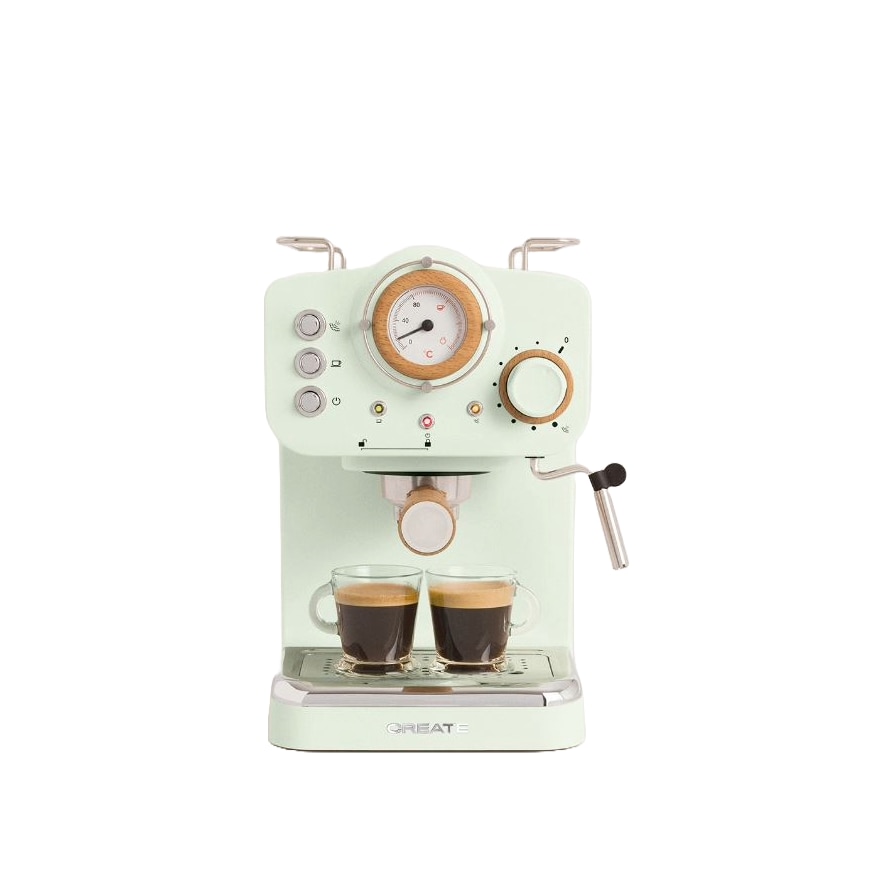 Espressor Retro manual CREATE, Thera Retro, 15 bari, 1.25 litri