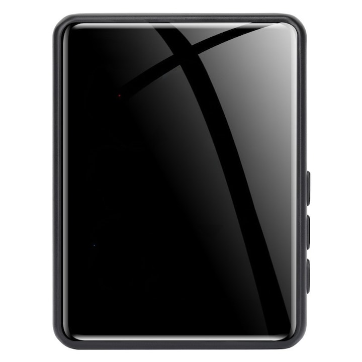 MP3, 2,4 hüvelykes teljes képernyő, érintésvezérlés, intelligens zajszűrés, hangrögzítés, többfunkciós e-könyv, angol-kínai hangszótár, fekete