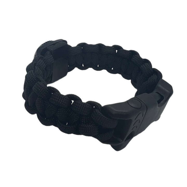 Bratara Paracord Pathfinder, Negru