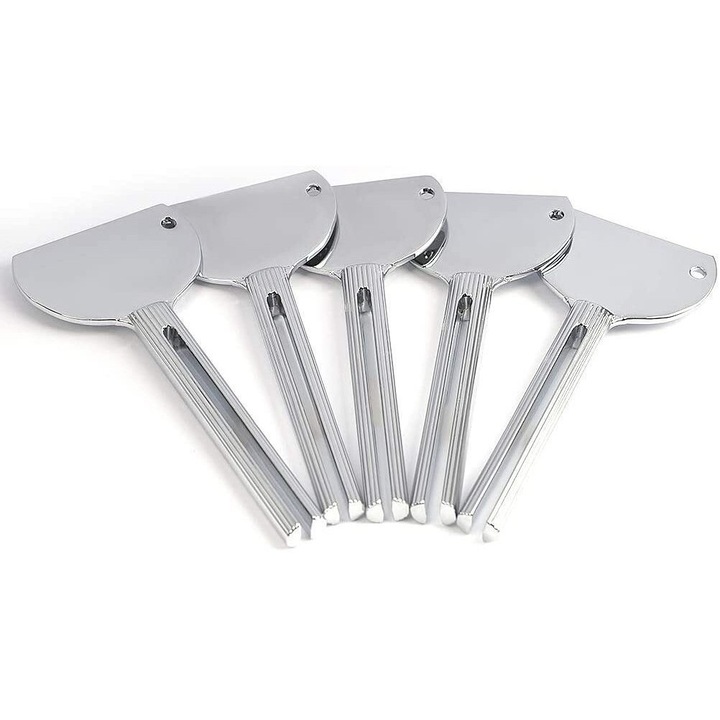 5 db-os szett csövek összenyomásához, alumínium, többfunkciós, 8,3x3,6 cm