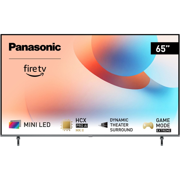 Televizor Panasonic Mini LED TV-65W95AEG, 164cm, Smart, 4K Ultra HD, 100Hz, Clasa G (Model 2024)