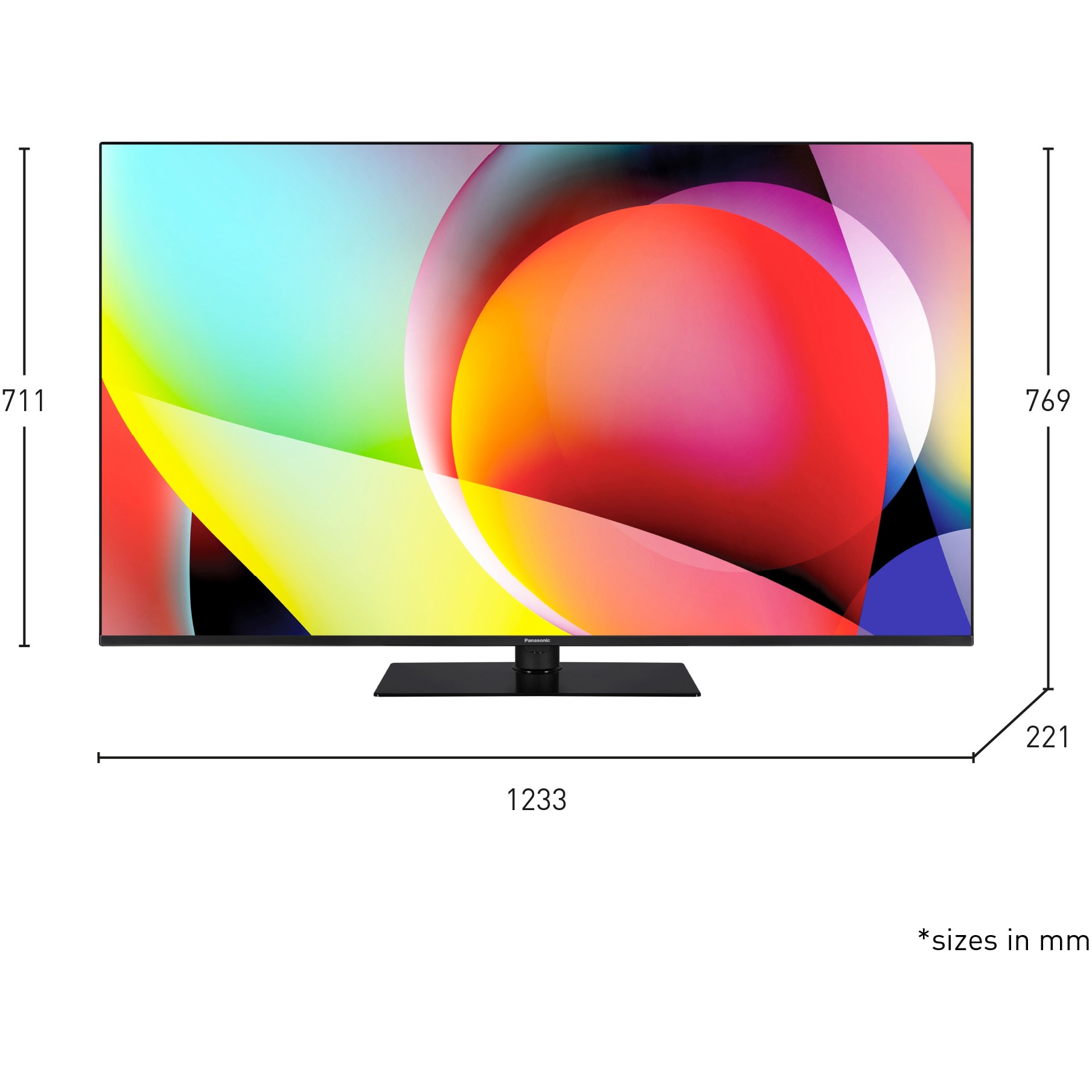 Televizor Panasonic LED TN-55W70AEZ, 139cm, Smart Google TV, 4K