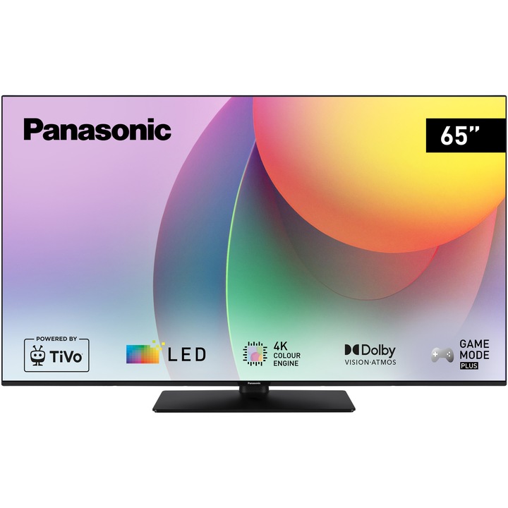Телевизор Panasonic LED TB-65W60AEZ, 65" (164 см), Smart, 4K Ultra HD, Клас E (Модел 2024)