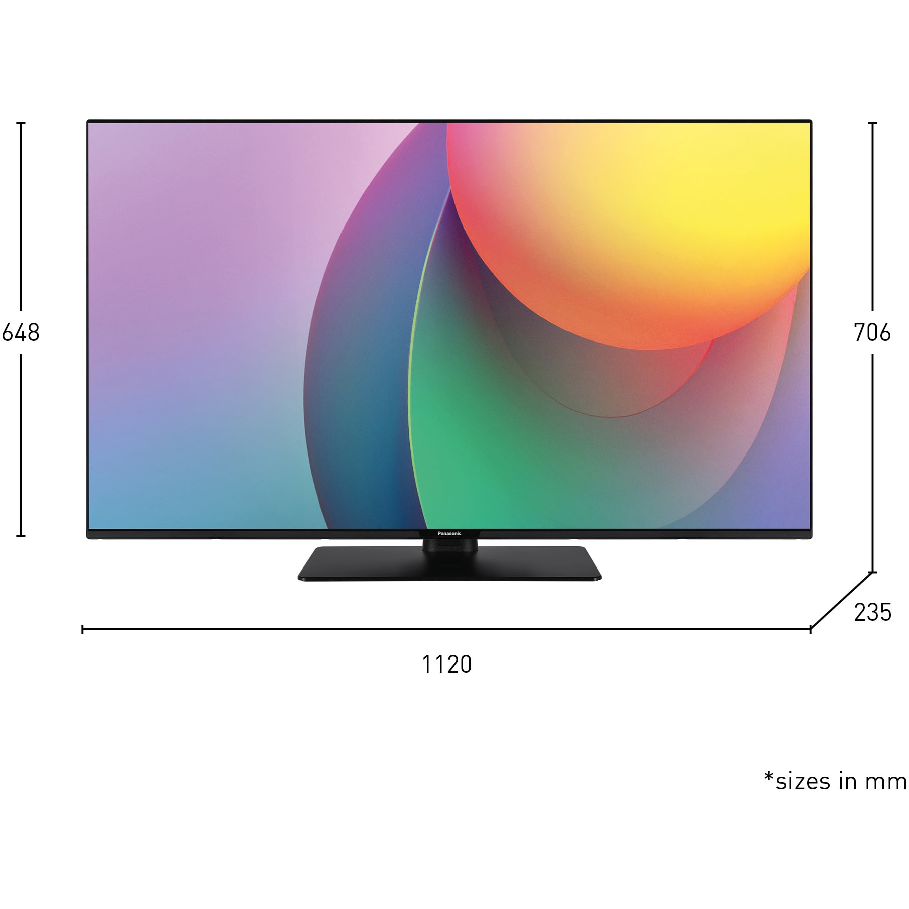 Televizor Panasonic LED TB-50W60AEZ, 126cm, Smart, 4K Ultra HD
