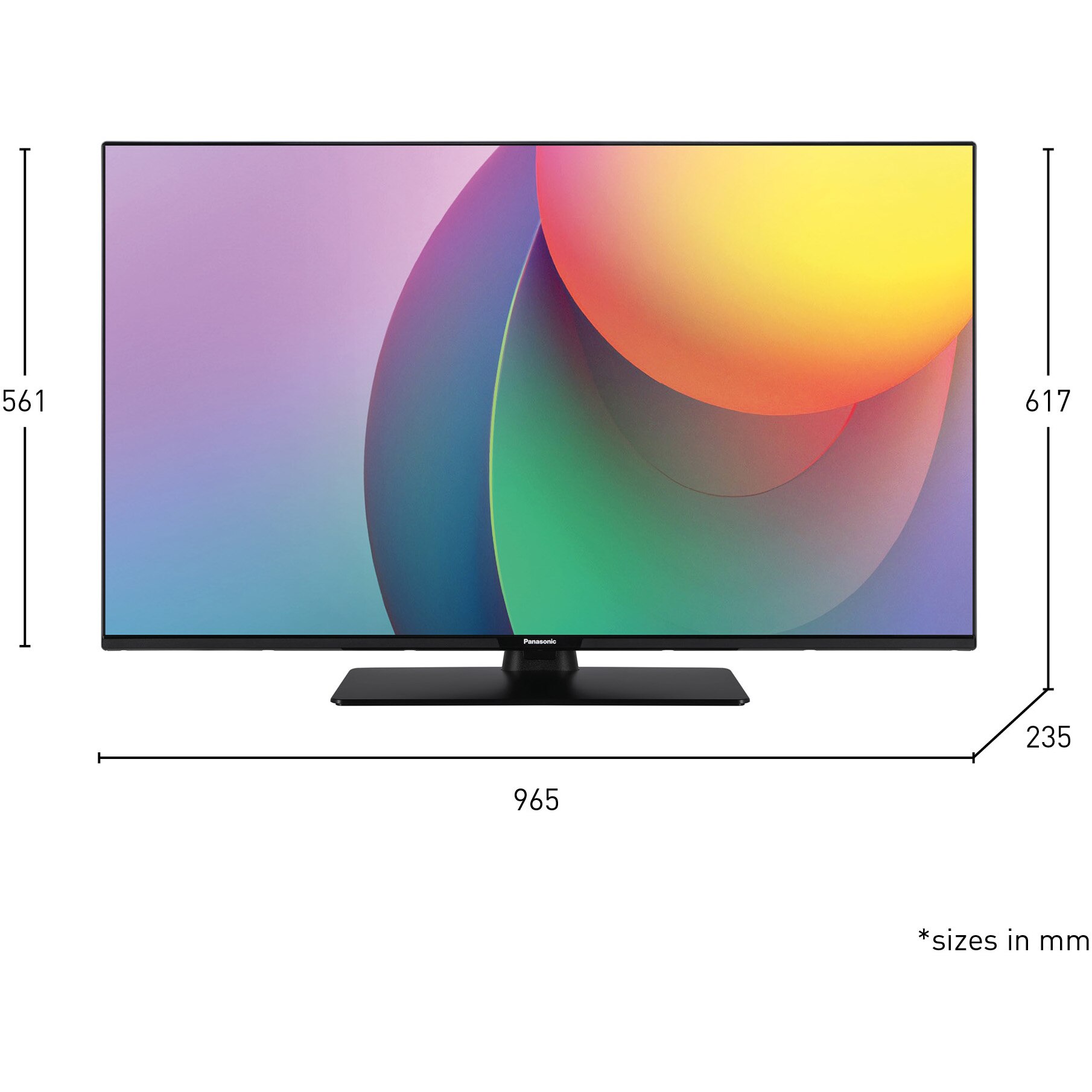 Televizor Panasonic LED TB-43W60AEZ, 108cm, Smart, 4K Ultra HD