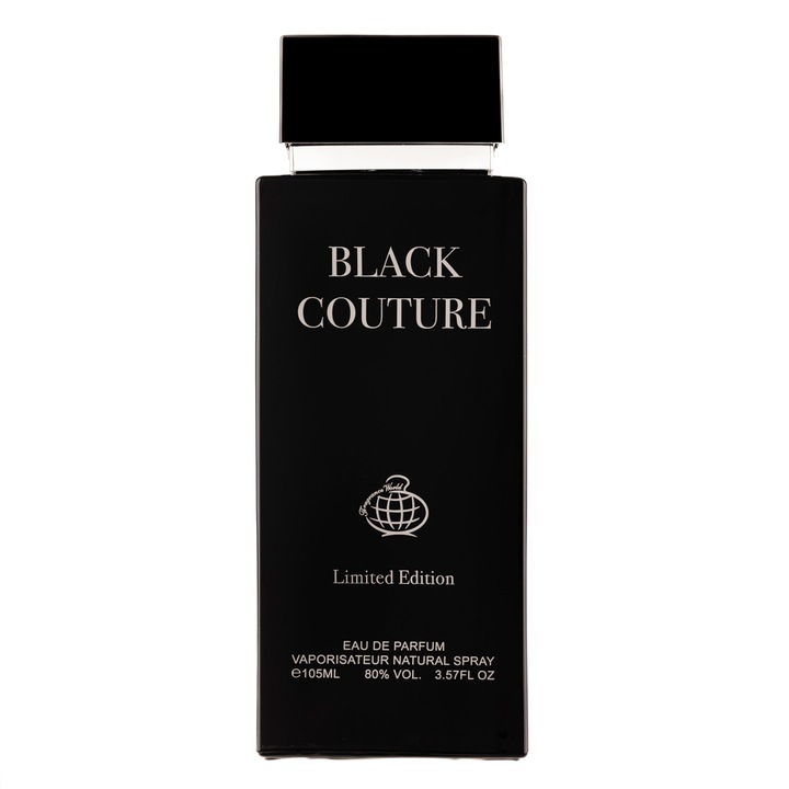 Black Couture Limited Edition Eau de Parfum, Fragrance World, Férfi, 105ml